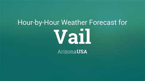 vail weather hourly